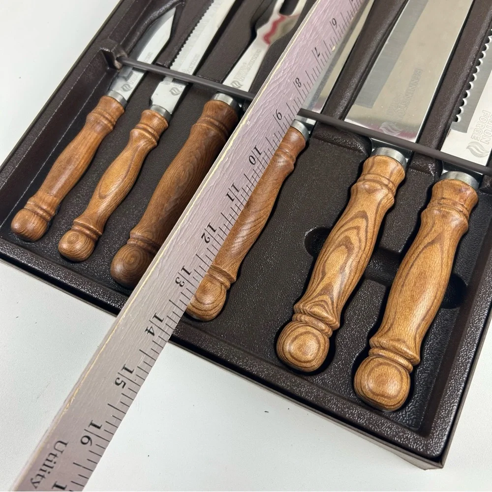 Bennington Forge Professional Quality 6 pc Knife Set Carving